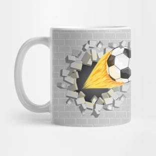 Soccer Ball - Break The Wall Mug